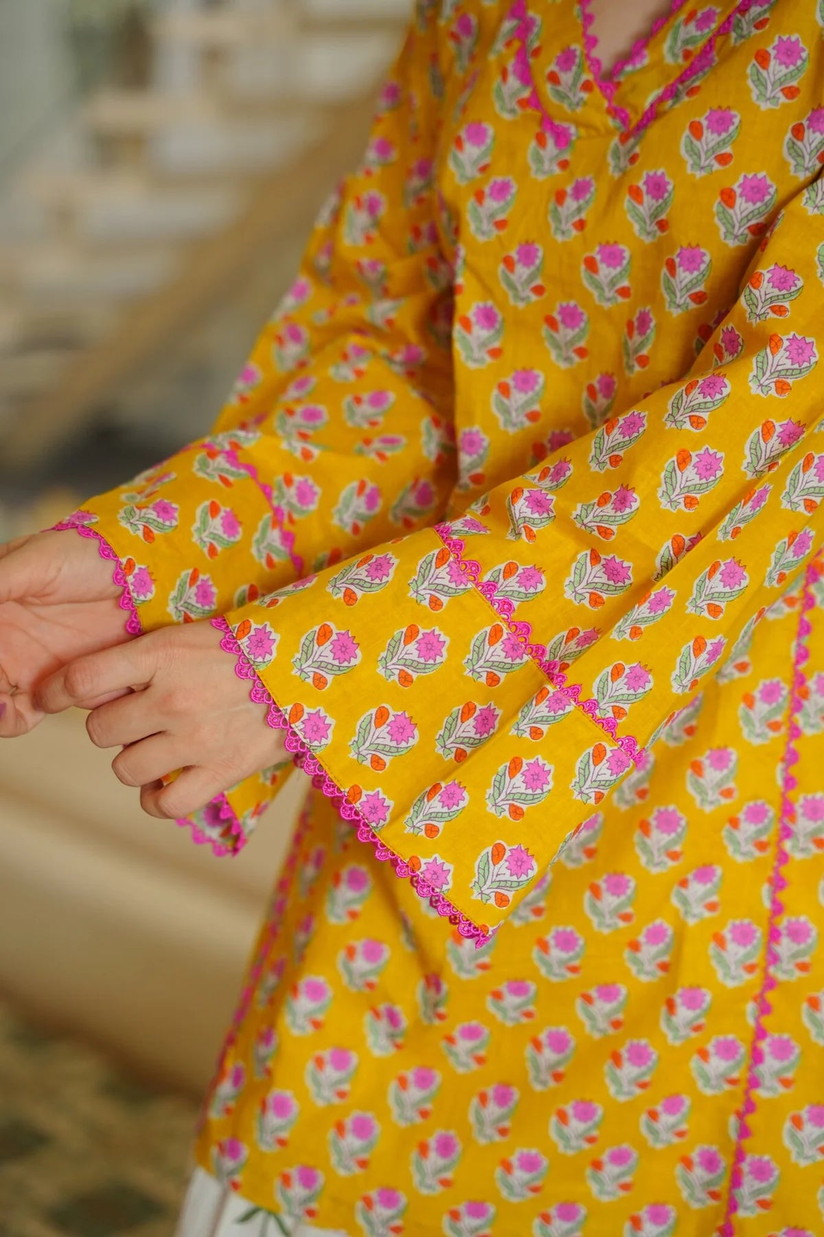 GENDA PHOOL FARSHI SALWAR SET