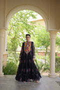Bandhani Print Kutch Patchwork Faux georgette